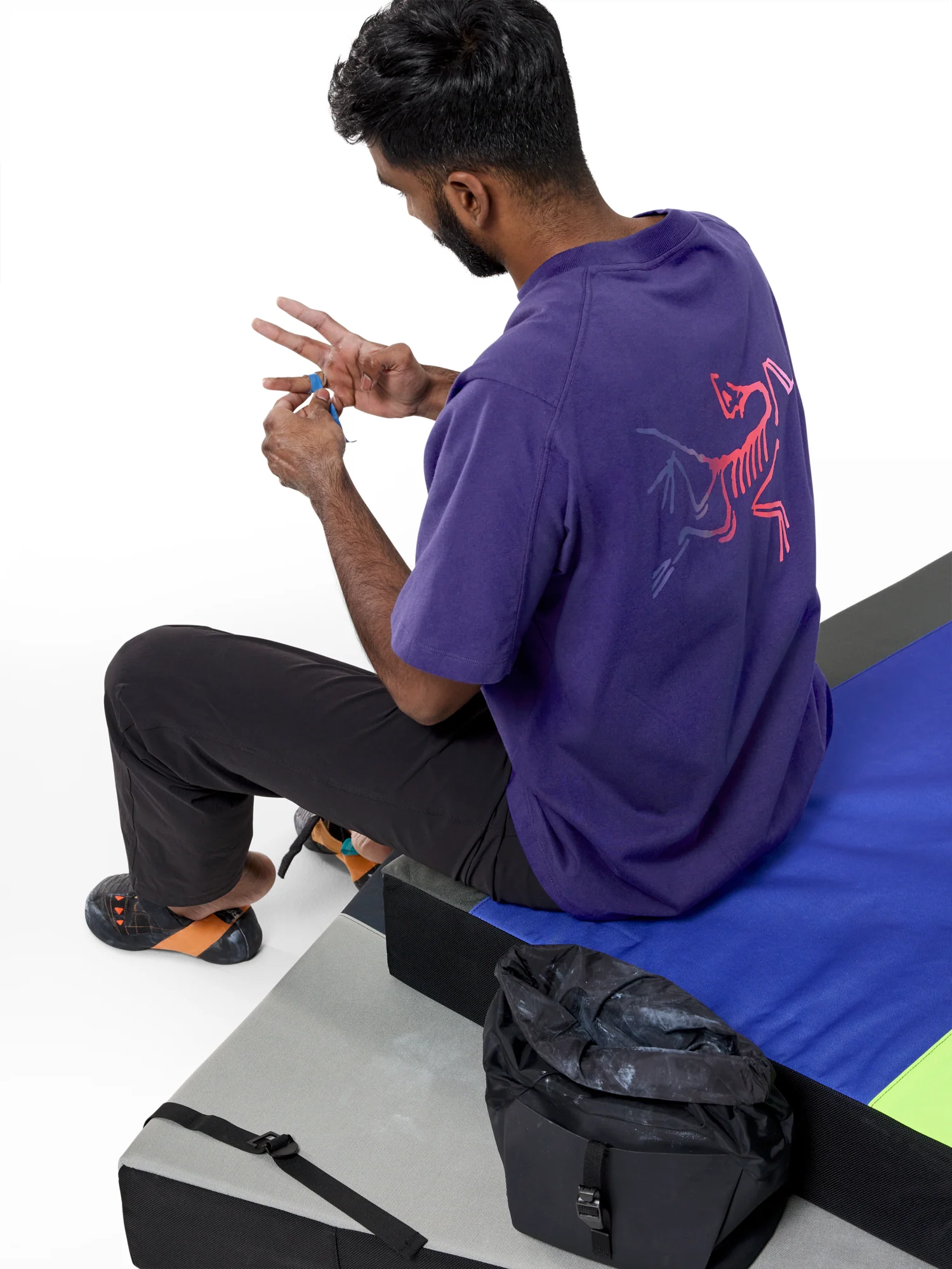 Kragg Cotton Logo Shirt SS Men's - Image 9