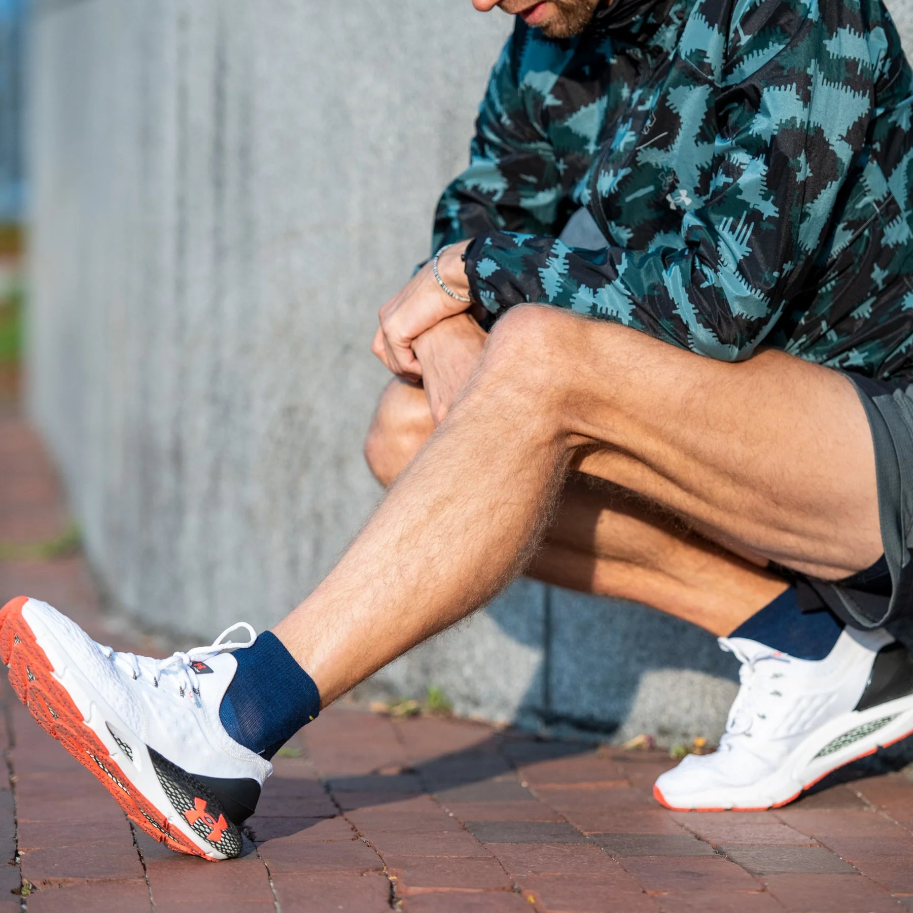 Men's Run Quarter No Cushion Ultra-Lightweight Running Sock - Image 3
