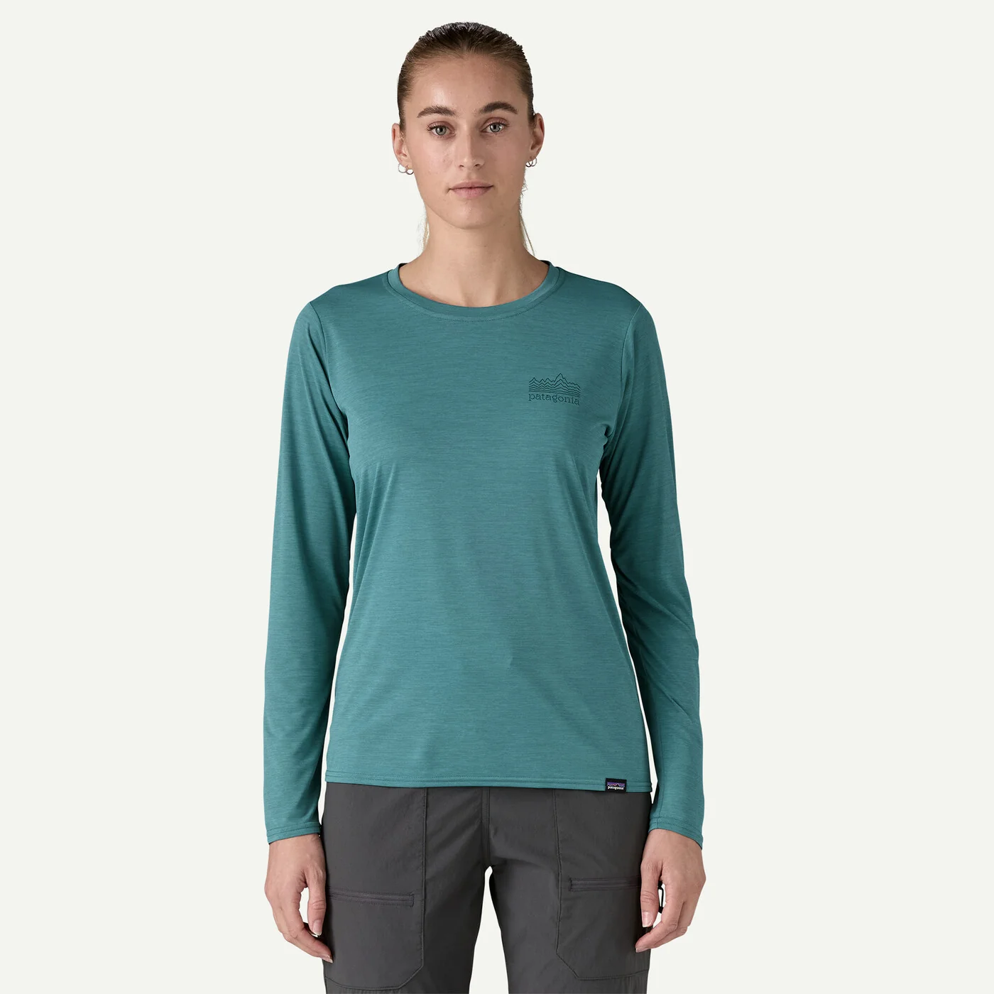 Women's Long-Sleeved Capilene® Cool Daily Graphic Shirt - Image 3